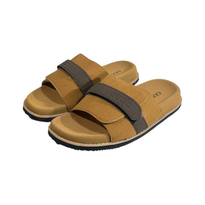 Gucci Camel Comfort Slides – Premium Adjustable Luxury Sandals 🤎👡 - MASTERPIECE