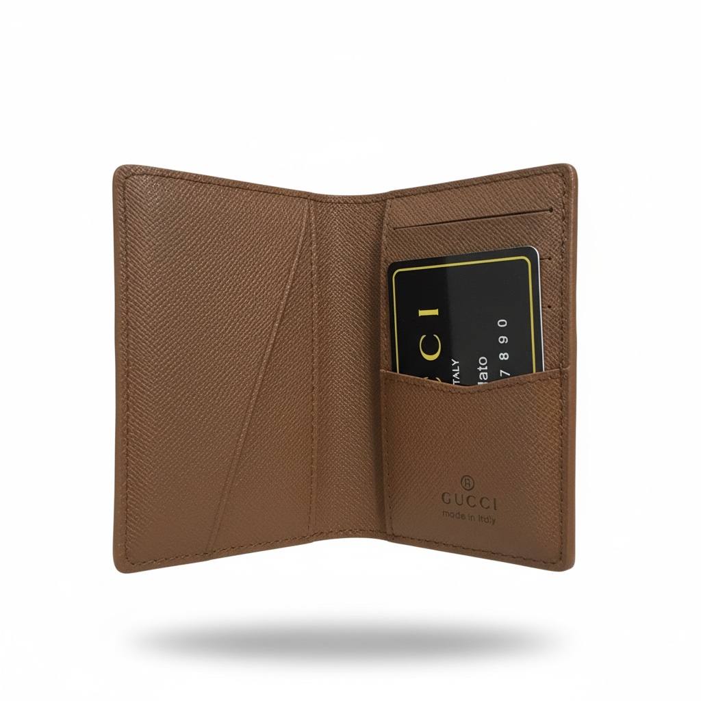 Gucci GG Embossed Leather Wallet — Brown - MASTERPIECE