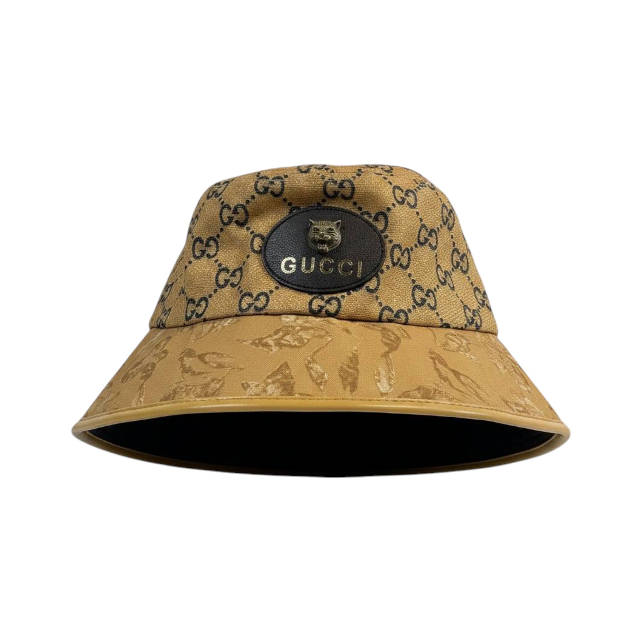 🤎 Gucci GG Monogram Bucket Hat | Classic Beige Luxury Style 🎩 - MASTERPIECE