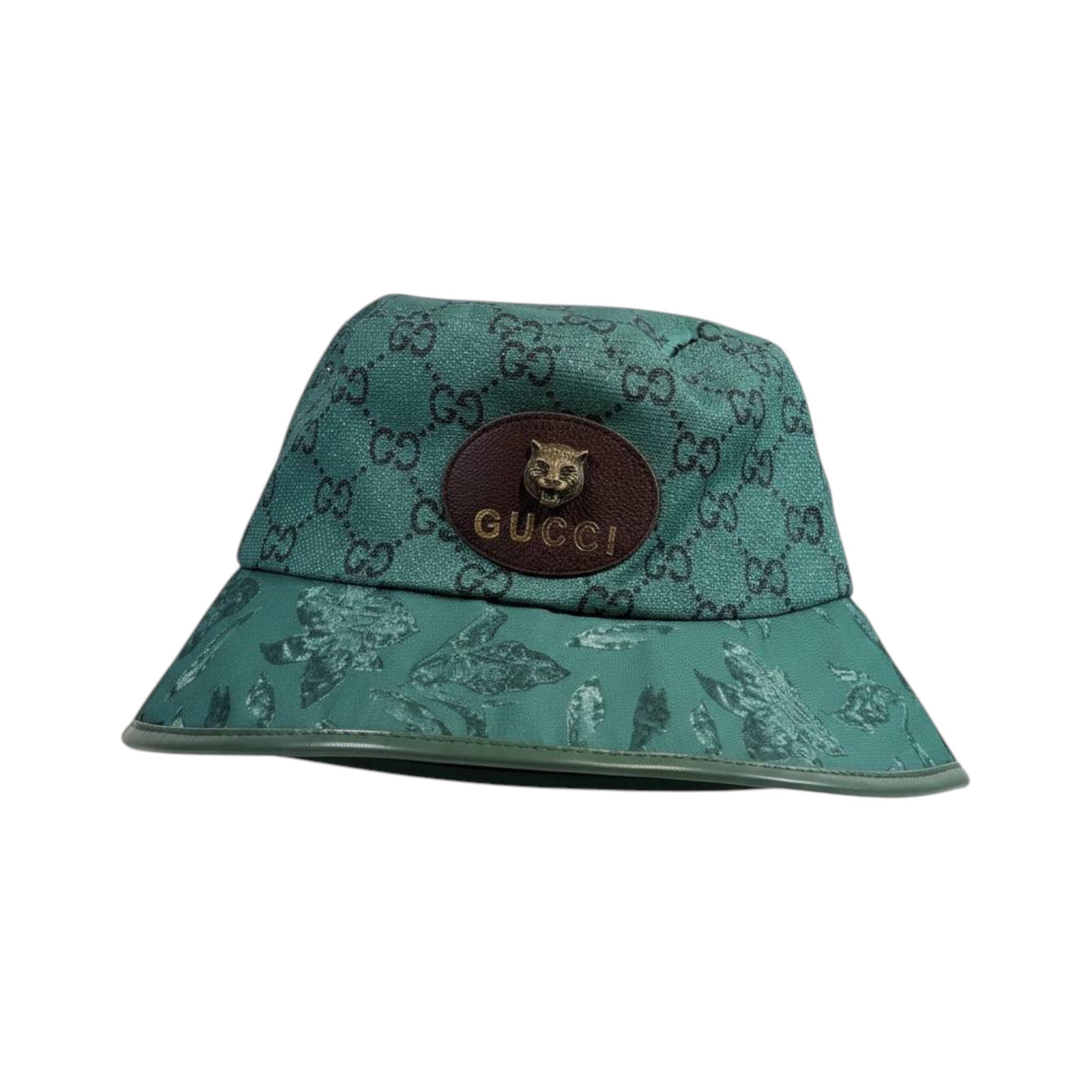 💚 Gucci GG Monogram Bucket Hat | Green Luxury Statement 🎩 - MASTERPIECE