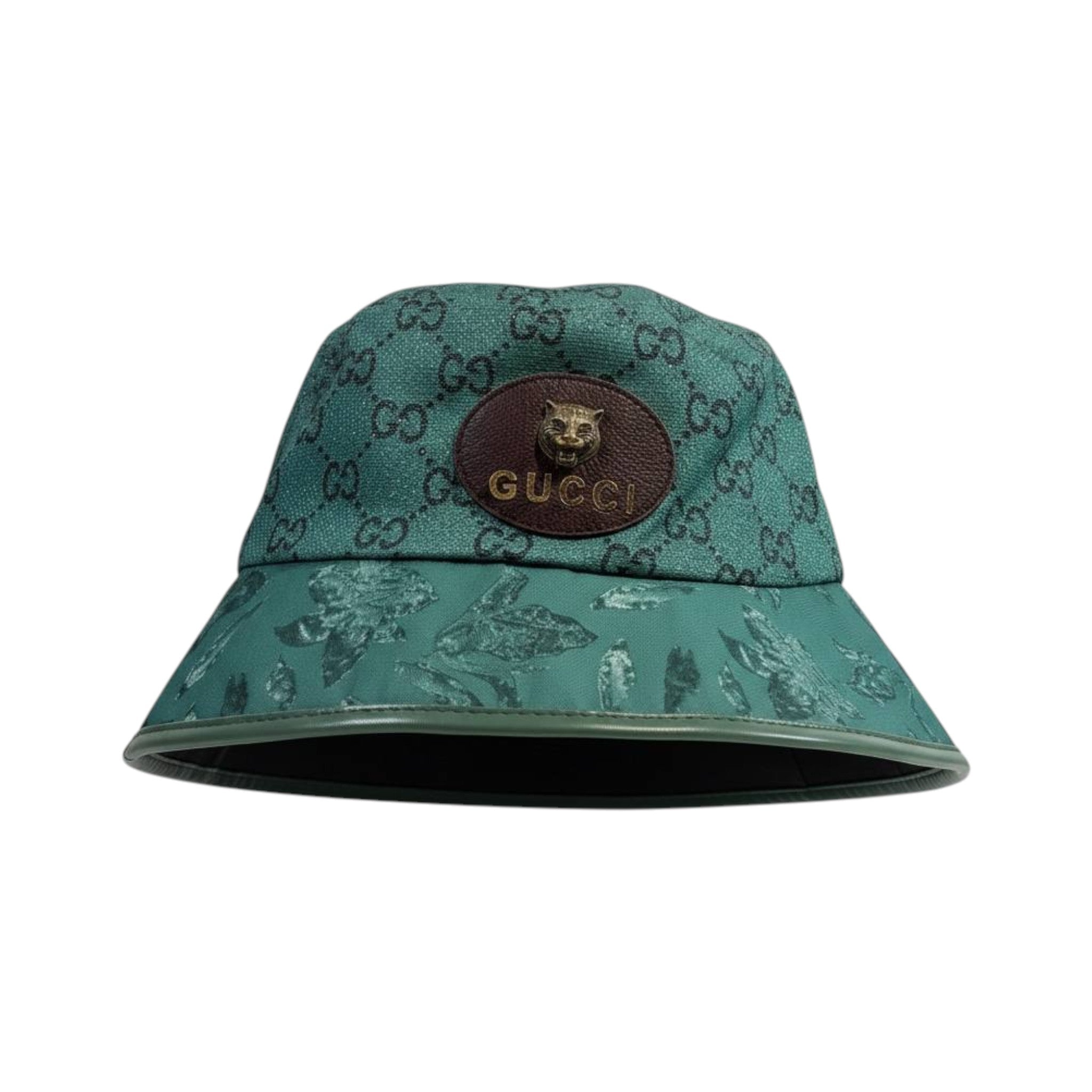 💚 Gucci GG Monogram Bucket Hat | Green Luxury Statement 🎩 - MASTERPIECE