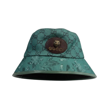 💚 Gucci GG Monogram Bucket Hat | Green Luxury Statement 🎩 - MASTERPIECE