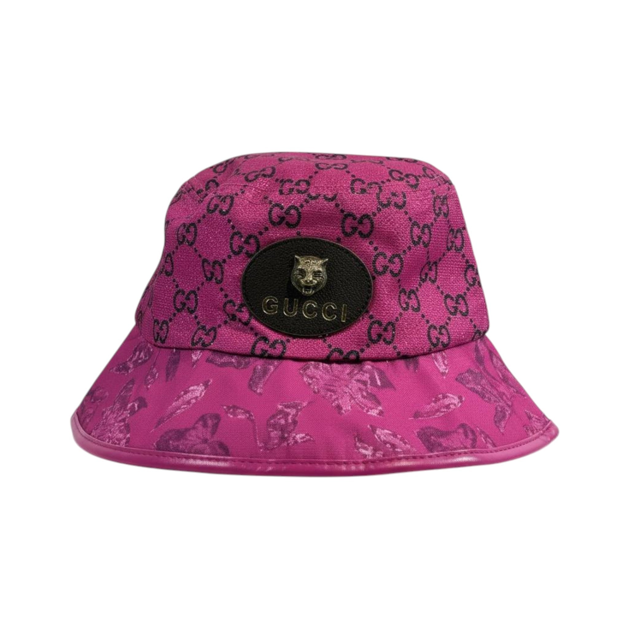 💖 Gucci GG Monogram Bucket Hat | Pink Luxury Statement 🎩 - MASTERPIECE