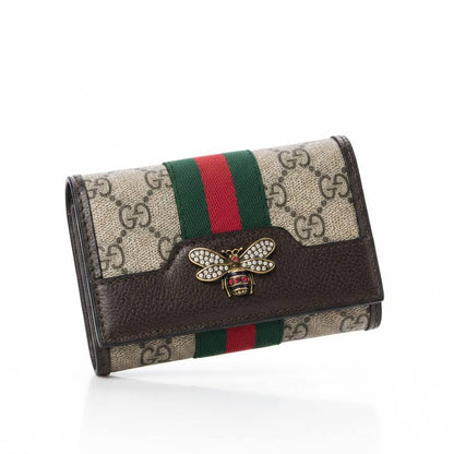 Gucci Inspired GG Bee Wallet 🐝✨ Luxury Monogram Compact Women’s Wallet - MASTERPIECE