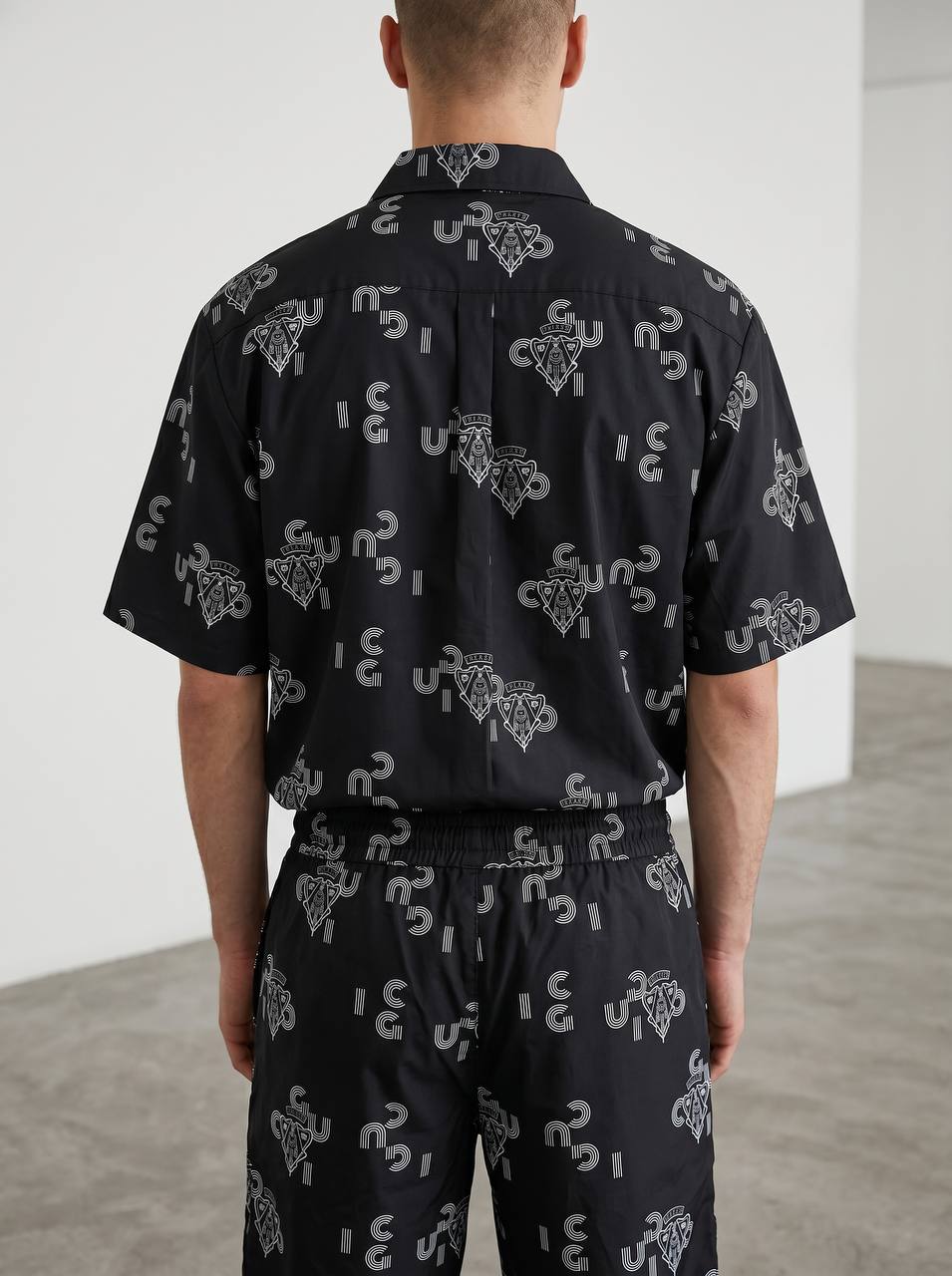 Gucci Monogram Co-Ord Set – Black Luxury Summer Set 🖤🔥 - MASTERPIECE