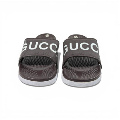 🤎 GUCCI Monogram Slides – Brown Signature Edition ✨ - MASTERPIECE