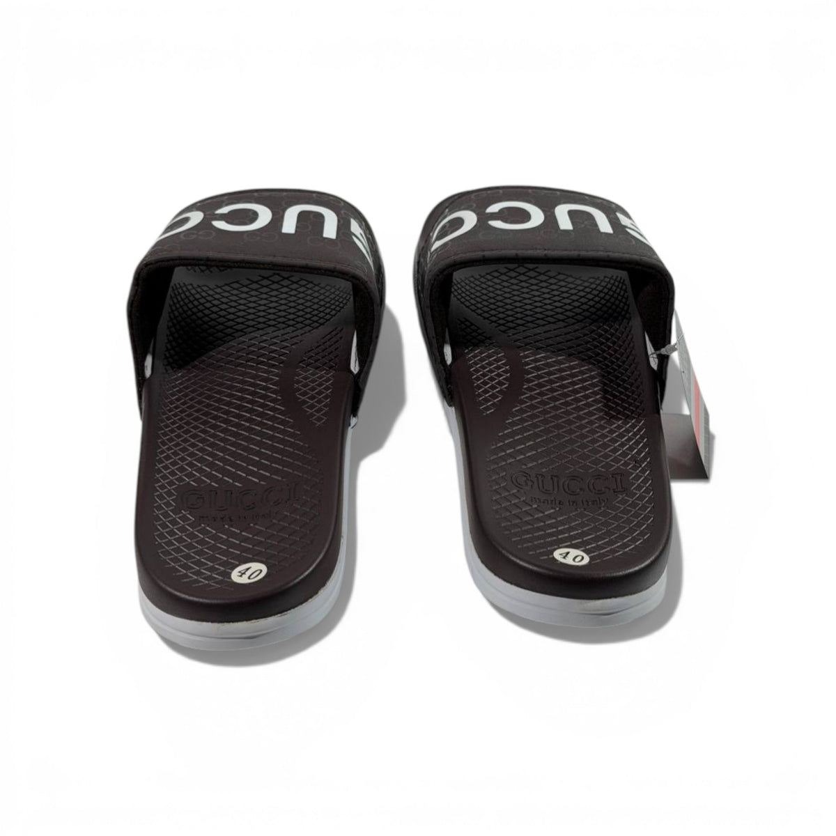 🤎 GUCCI Monogram Slides – Brown Signature Edition ✨ - MASTERPIECE