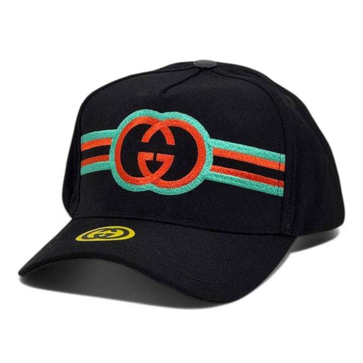 Gucci Retro Logo Baseball Cap — Black