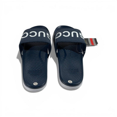 🔵 Gucci Slides – Navy Signature Edition 👑✨ - MASTERPIECE