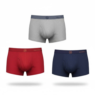 Hermès 3 - Pack Premium Boxer Briefs 👑🩲 Luxury Everyday Comfort Set - MASTERPIECE