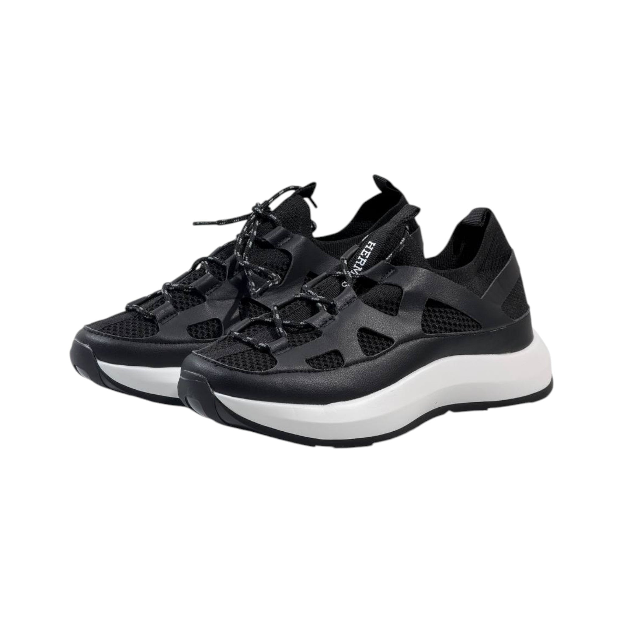 🖤 Hermès Aero Knit Black Edition Sneakers 👟⚡ - MASTERPIECE