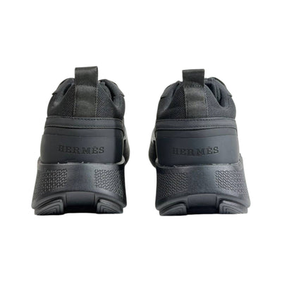 Hermès All Black Chunky Sneakers – Luxury Urban Performance Shoes 🖤 - MASTERPIECE
