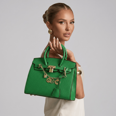 💚 Hermès Birkin 25 Emerald Green Leather Handbag - MASTERPIECE