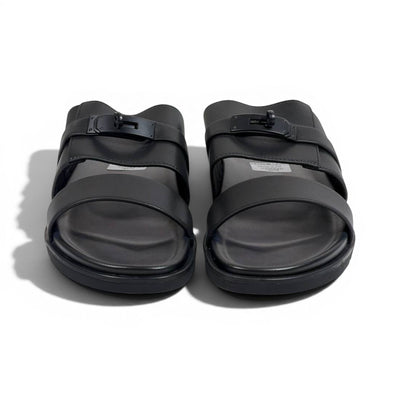 Hermès Black Luxury Slide Sandals – Premium Designer Summer Slippers 🖤✨ - MASTERPIECE