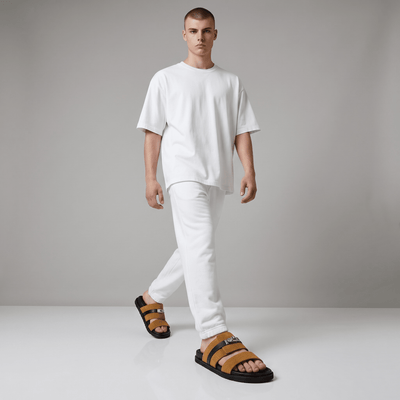 Hermès Brown Luxury Slide Sandals – Premium Designer Summer Slippers 🤎✨ - MASTERPIECE