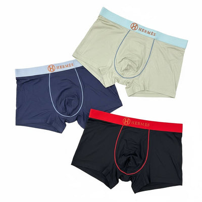 Hermès Elite Boxer Briefs 3 - Pack – Luxury Performance Collection 🩲✨ - MASTERPIECE