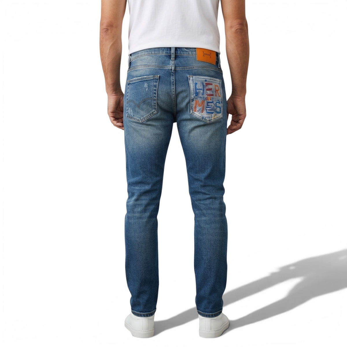 Hermès Embroidered Jeans — Denim - MASTERPIECE