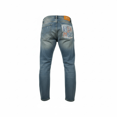 Hermès Embroidered Jeans — Denim - MASTERPIECE