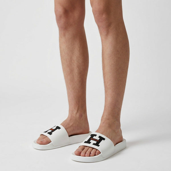 🤍🖤 Hermès H Logo Slide Sandals – Luxury Men's Designer Slides