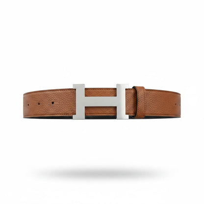 Hermès Inspired Brown H Buckle Belt 110CM 🤎✨ Luxury Reversible Designer Style Belt - MASTERPIECE