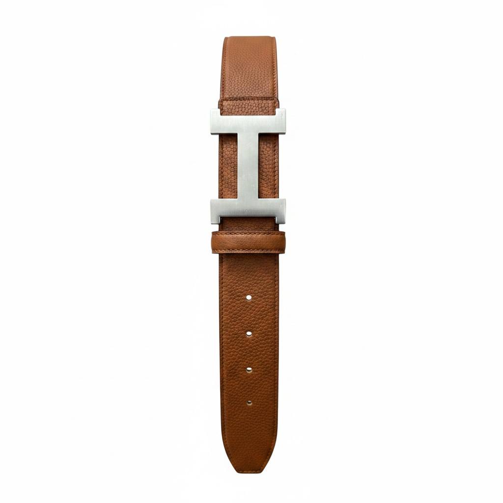 Hermès Inspired Brown H Buckle Belt 110CM 🤎✨ Luxury Reversible Designer Style Belt - MASTERPIECE