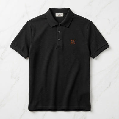 🖤 Hermès Noir Signature Polo – Luxury Essentials Collection - MASTERPIECE