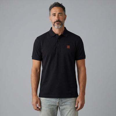 🖤 Hermès Noir Signature Polo – Luxury Essentials Collection - MASTERPIECE