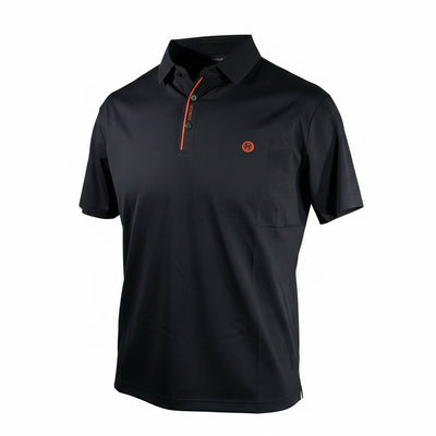 Hermès Premium Black Polo Shirt – Modern Luxury Slim Fit Polo 👕🖤 - MASTERPIECE