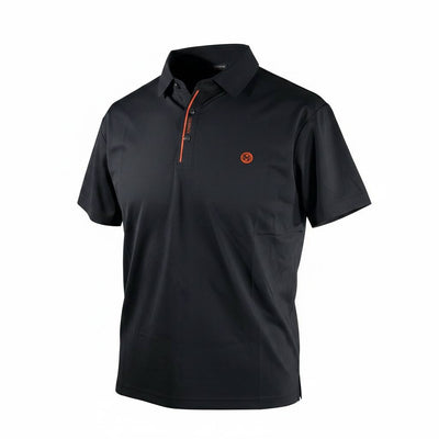 Hermès Premium Black Polo Shirt – Modern Luxury Slim Fit Polo 👕🖤 - MASTERPIECE