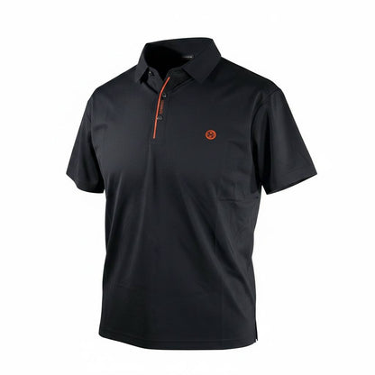 Hermès Premium Black Polo Shirt – Modern Luxury Slim Fit Polo 👕🖤 - MASTERPIECE