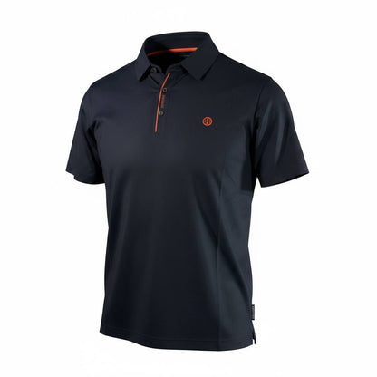 Hermès Premium Navy Polo Shirt – Modern Luxury Slim Fit Polo 👕💙 - MASTERPIECE