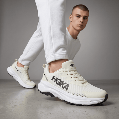 🤍 HOKA Skyline Float GTX Trail Running Shoes – White/Black - MASTERPIECE