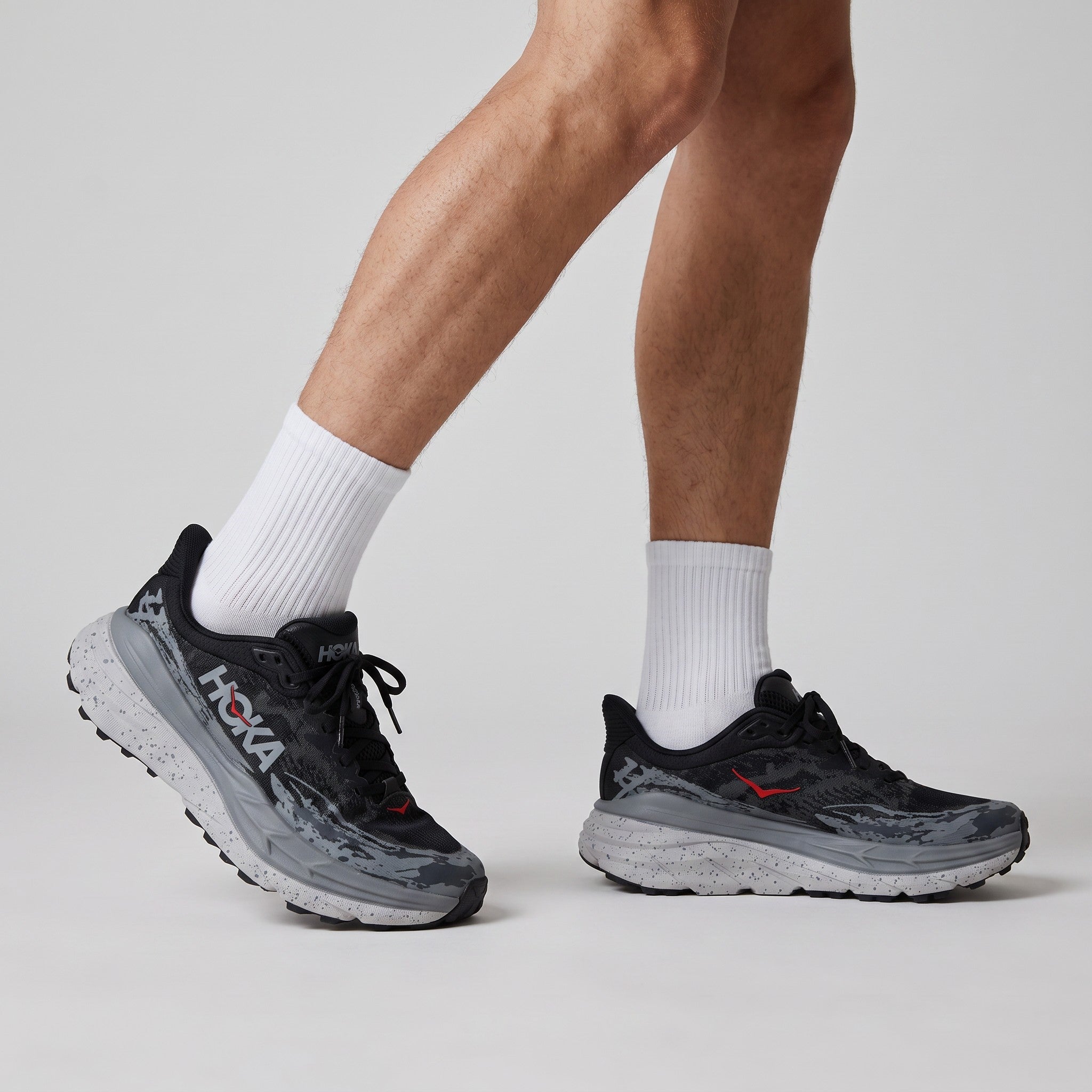 HOKA Speedgoat Trail Running Shoes – Grey Camo 🩶🏔️ - MASTERPIECE