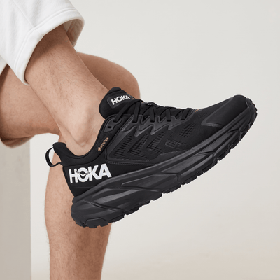 🖤 HOKA Stinson Evo GTX Trail Running Shoes – Triple Black big size - MASTERPIECE