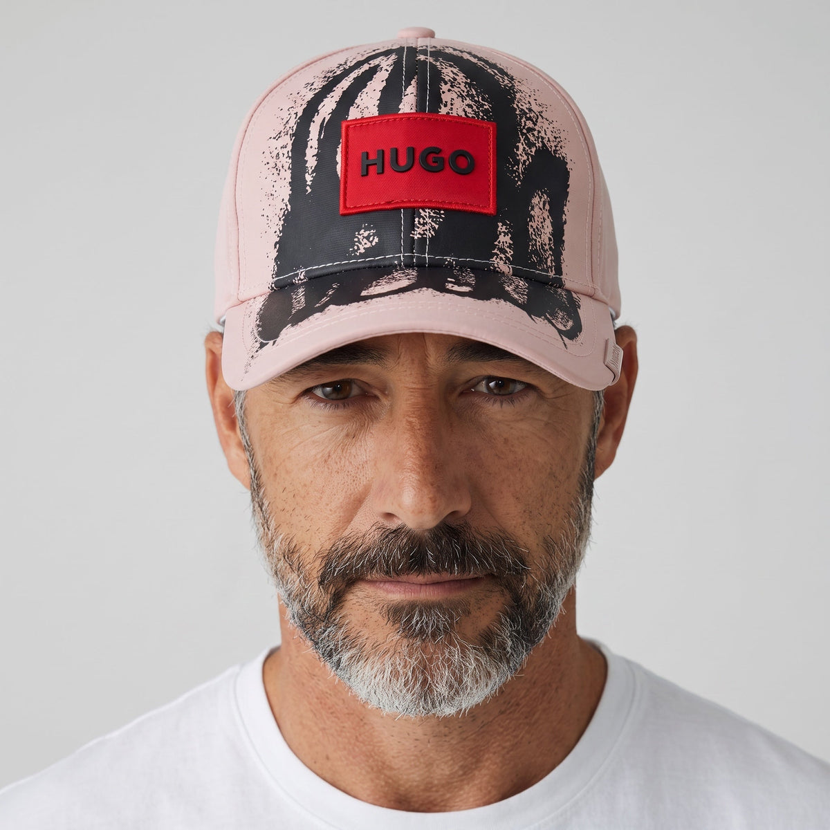 HUGO Baseball Cap – Pink Splatter Print 🧢🔥 - MASTERPIECE