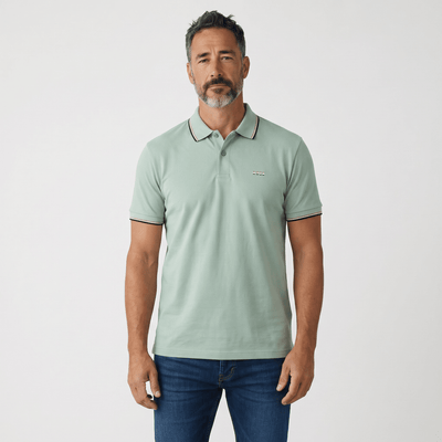 🤍✨ Hugo Boss Beige Luxury Polo Shirt – Timeless Smart Casual Essential 👔🔥 - MASTERPIECE