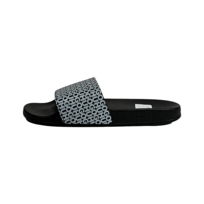 Hugo Boss Black Logo Slides – Modern Luxury Comfort Sandals 🖤✨ - MASTERPIECE