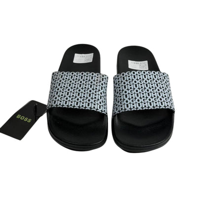 Hugo Boss Black Logo Slides – Modern Luxury Comfort Sandals 🖤✨ - MASTERPIECE