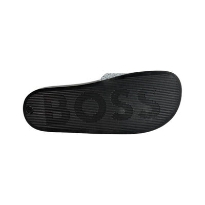 Hugo Boss Black Logo Slides – Modern Luxury Comfort Sandals 🖤✨ - MASTERPIECE