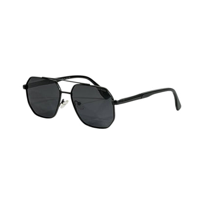 Hugo Boss Geometric Aviator Sunglasses – Black Metal Frame Luxury 🕶️🖤 - MASTERPIECE
