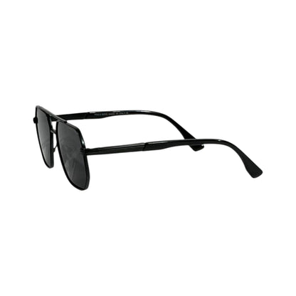 Hugo Boss Geometric Aviator Sunglasses – Black Metal Frame Luxury 🕶️🖤 - MASTERPIECE