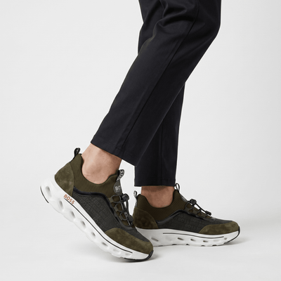 💚🖤 Hugo Boss Lightweight Slip-On Runner Sneakers 👟⚡ - MASTERPIECE