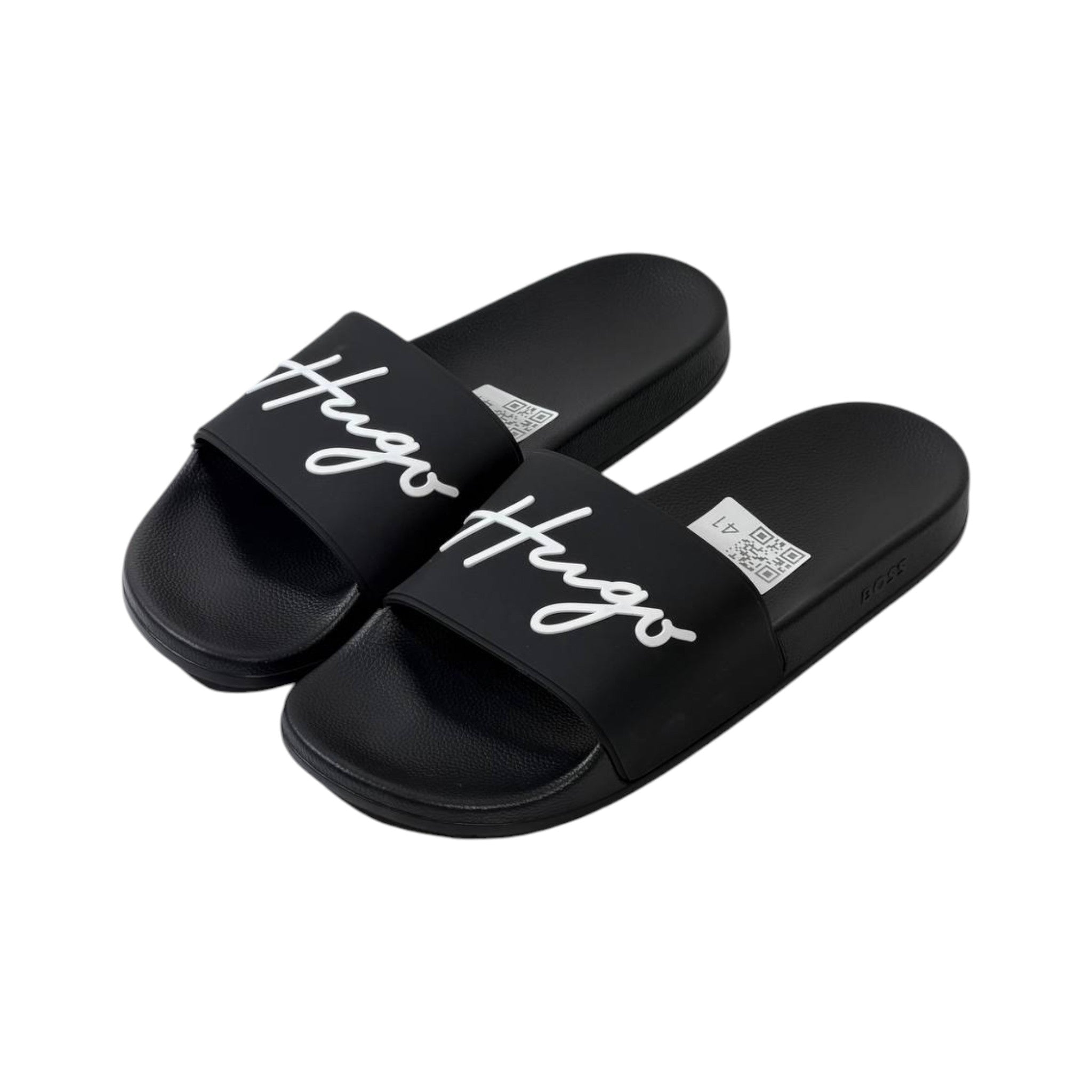 🖤 Hugo Signature Slides – Minimal Design, Maximum Comfort - MASTERPIECE