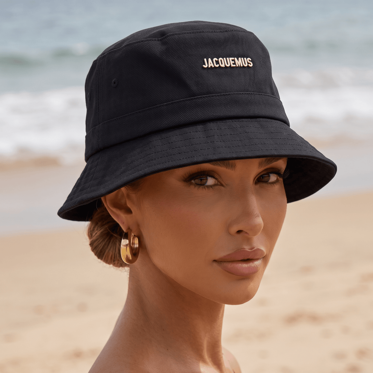 Jacquemus Bucket Hat — Black - MASTERPIECE