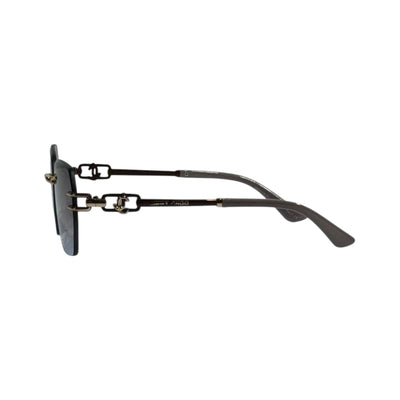 Jimmy Choo Gradient Rimless Sunglasses – Soft Luxe Edition 🤎✨ - MASTERPIECE