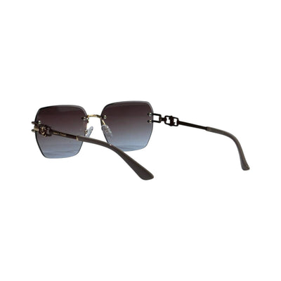 Jimmy Choo Gradient Rimless Sunglasses – Soft Luxe Edition 🤎✨ - MASTERPIECE