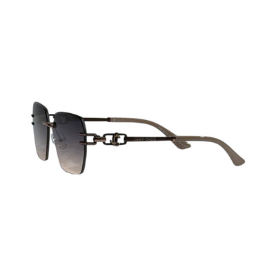Jimmy Choo Rimless Elegance Sunglasses – Sleek Luxury Statement ✨🖤 - MASTERPIECE