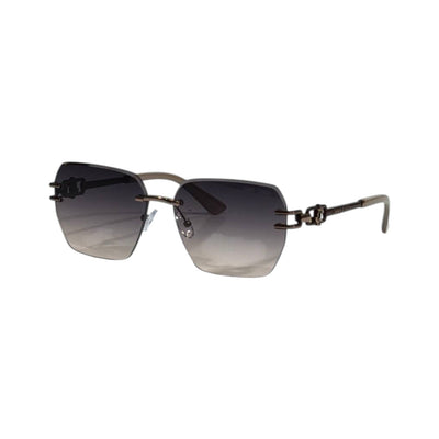 Jimmy Choo Rimless Elegance Sunglasses – Sleek Luxury Statement ✨🖤 - MASTERPIECE