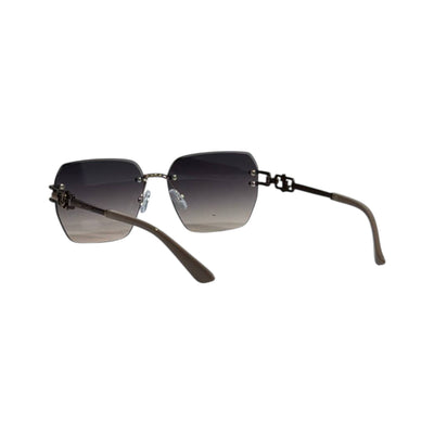 Jimmy Choo Rimless Elegance Sunglasses – Sleek Luxury Statement ✨🖤 - MASTERPIECE