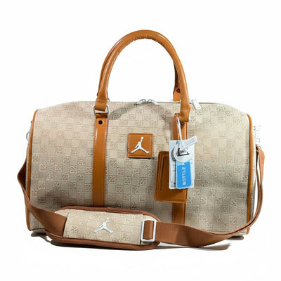 Jordan Beige & Camel Luxury Duffel Bag Limited Edition 🤎✨ - MASTERPIECE
